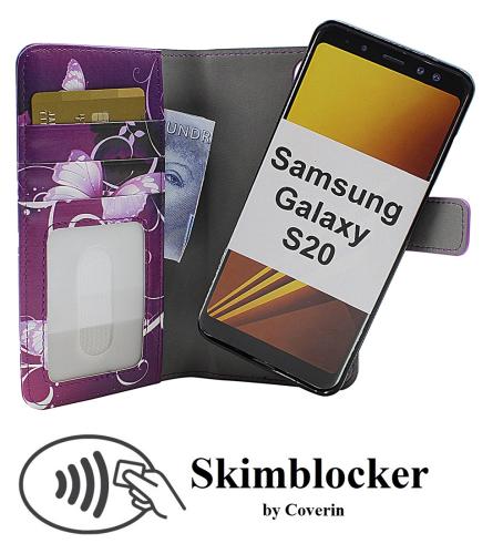 CoverinSkimblocker Magnet Designwallet Samsung Galaxy S20 (G980F)