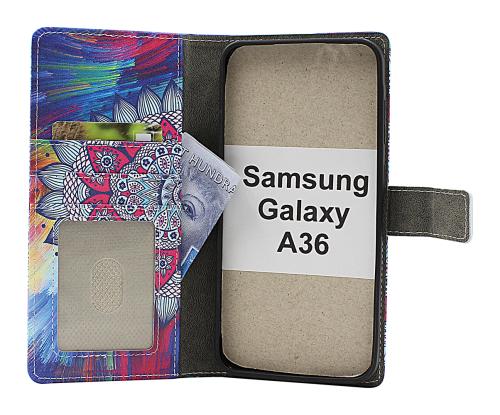 CoverinSkimblocker Samsung Galaxy A36 Magnet Plånboksfodral Design