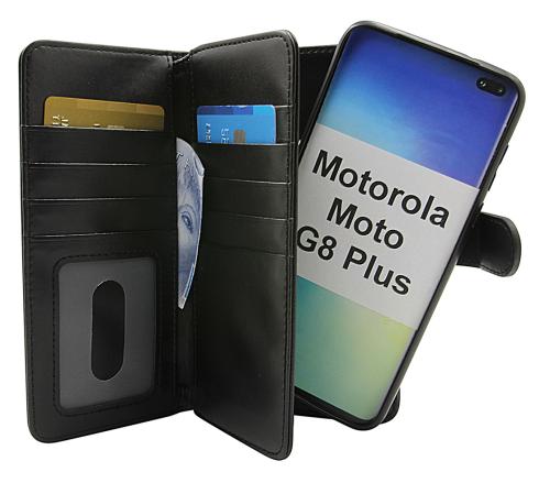Skimblocker XL Magnet Fodral Motorola Moto G8 Plus