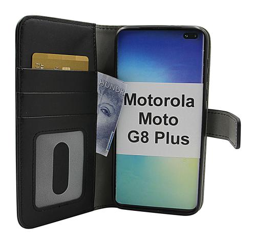 Skimblocker Magnet Fodral Motorola Moto G8 Plus