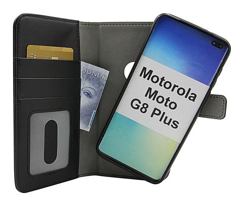 Skimblocker Magnet Fodral Motorola Moto G8 Plus