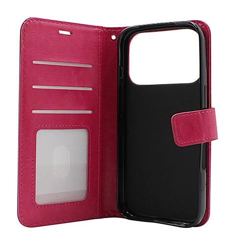 Crazy Horse iPhone 17 Pro Plånboksfodral