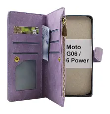 XL Motorola Moto G06 / G06 Power Lyx Pl&aring;nboksfodral