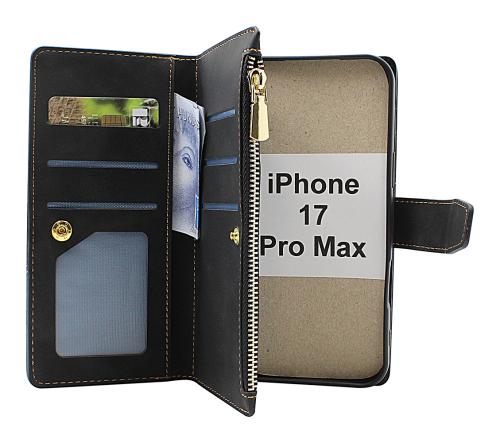 XL iPhone 17 Pro Max Lyx Plånboksfodral