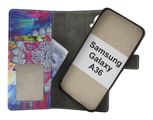 CoverinSkimblocker Samsung Galaxy A36 Magnet Plånboksfodral Design