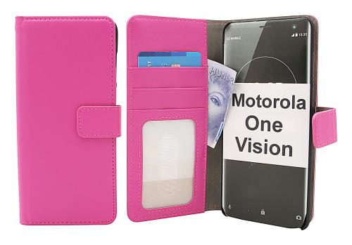 Skimblocker Magnet Fodral Motorola One Vision
