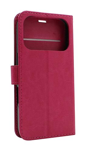 Crazy Horse iPhone 17 Pro Plånboksfodral