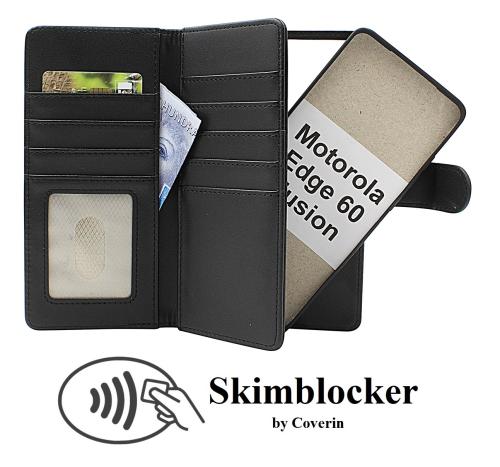 CoverinSkimblocker Motorola Edge 60 Fusion XL Magnet Plånboksfodral