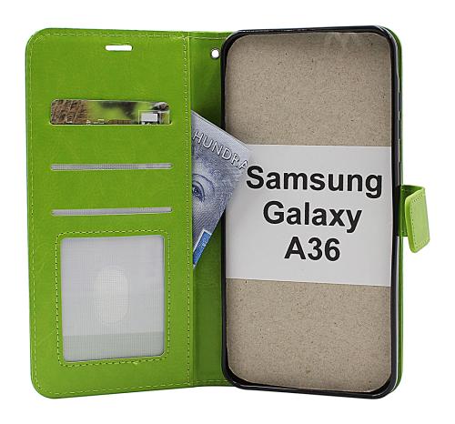 billigamobilskydd.seCrazy Horse Samsung Galaxy A36 Plånboksfodral
