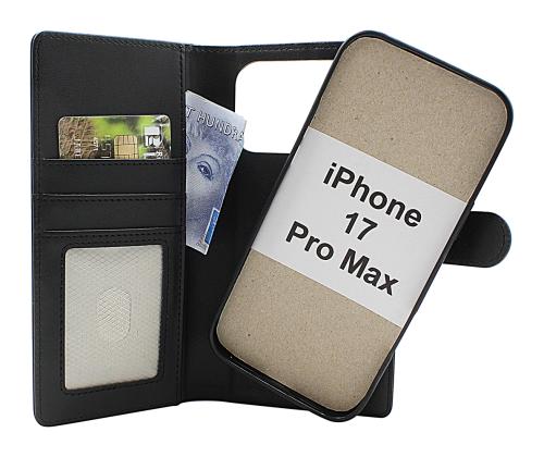 Skimblocker iPhone 17 Pro Max Magnet Plånboksfodral