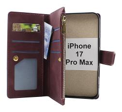 XL iPhone 17 Pro Max Lyx Pl&aring;nboksfodral