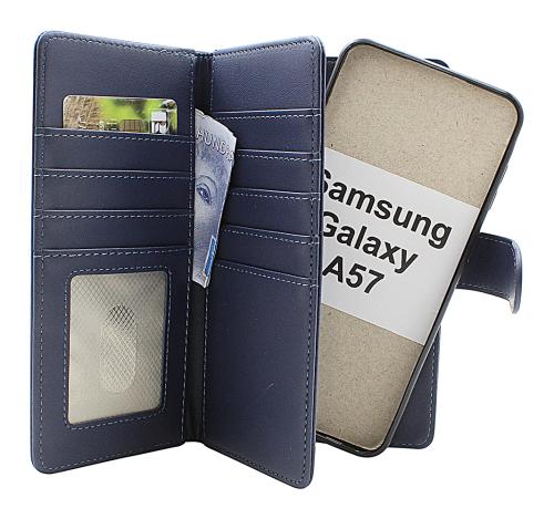 Skimblocker Samsung Galaxy A57 5G XL Magnet Plånboksfodral