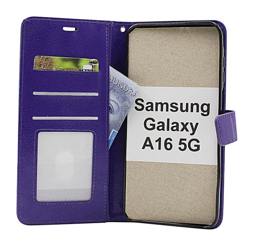 Crazy Horse Samsung Galaxy A16 / A16 5G Plånboksfodral
