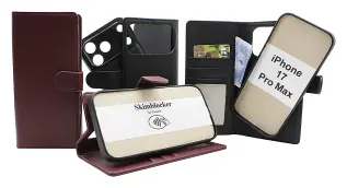 Skimblocker iPhone 17 Pro Max Magnet Plånboksfodral