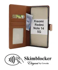 CoverinSkimblocker Xiaomi Redmi Note 14 5G Plånboksfodral
