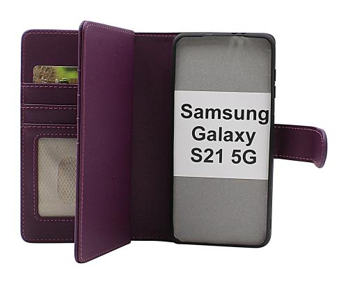 CoverinSkimblocker Samsung Galaxy S21 5G (G991B) XL Magnet Plånboksfodral