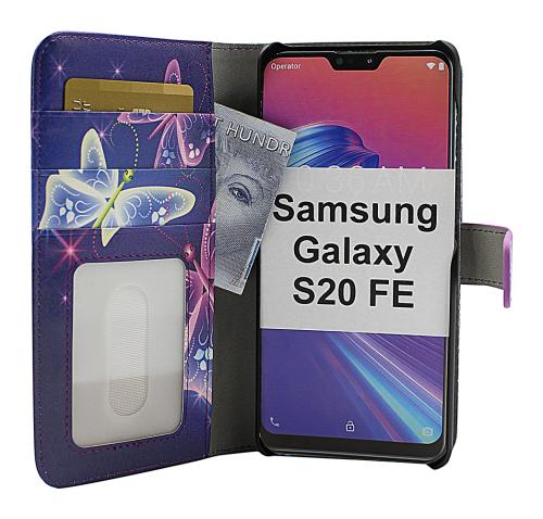 CoverinSkimblocker Magnet Designwallet Samsung Galaxy S20 FE / S20 FE 5G