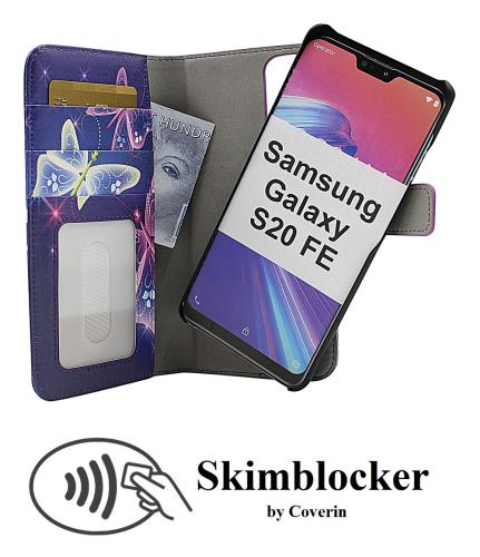CoverinSkimblocker Magnet Designwallet Samsung Galaxy S20 FE / S20 FE 5G