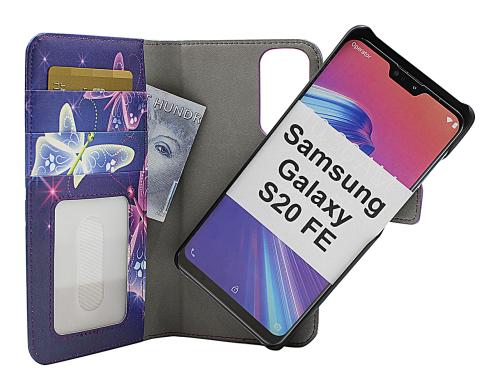 CoverinSkimblocker Magnet Designwallet Samsung Galaxy S20 FE / S20 FE 5G