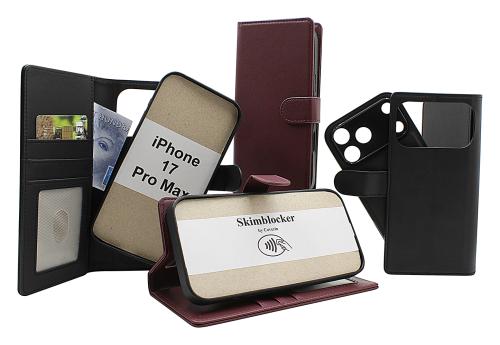 Skimblocker iPhone 17 Pro Max Magnet Plånboksfodral