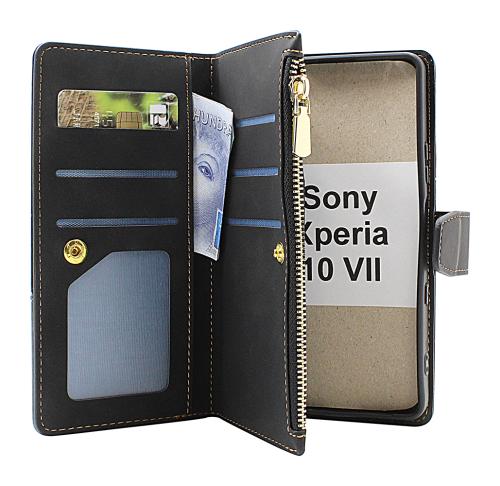 XL Sony Xperia 10 VII Lyx Plånboksfodral