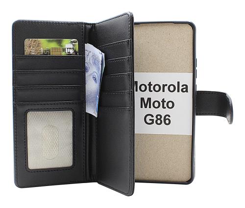 Skimblocker Motorola Moto G86 XL Magnet Plånboksfodral