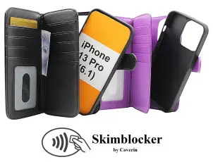 Skimblocker XL Magnet Fodral iPhone 13 Pro (6.1)