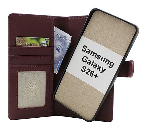 Skimblocker Samsung Galaxy S26+ Magnet Plånboksfodral