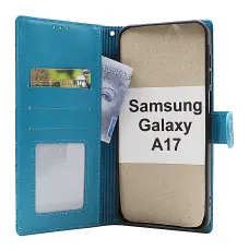 Flower Samsung Galaxy A17 Pl&aring;nboksfodral