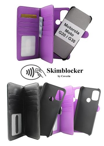 CoverinSkimblocker XL Magnet Fodral Motorola Moto G20 / Moto G30