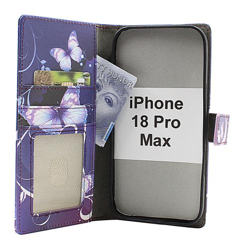 Skimblocker iPhone 18 Pro Max Magnet Plånboksfodral Design