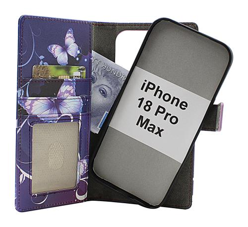 Skimblocker iPhone 18 Pro Max Magnet Plånboksfodral Design