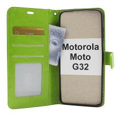 Crazy Horse Wallet Motorola Moto G32