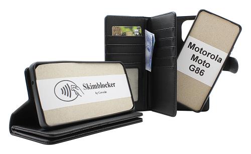 Skimblocker Motorola Moto G86 XL Magnet Plånboksfodral