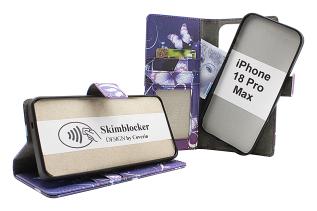 Skimblocker iPhone 18 Pro Max Magnet Pl&aring;nboksfodral Design