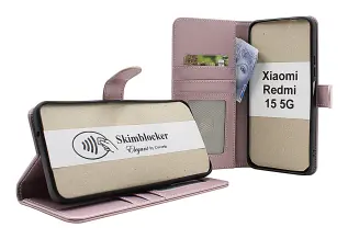 Skimblocker Xiaomi Redmi 15 5G Pl&aring;nboksfodral