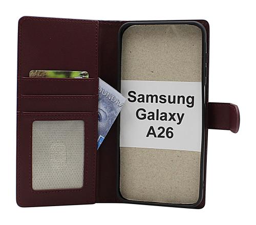 Skimblocker Samsung Galaxy A26 Magnet Plånboksfodral