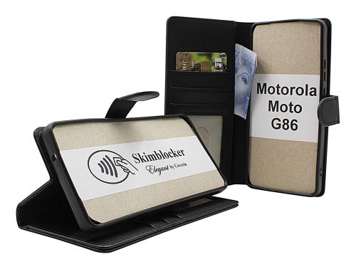 Skimblocker Motorola Moto G86 Plånboksfodral