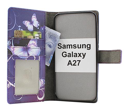 Skimblocker Samsung Galaxy A27 Magnet Plånboksfodral Design