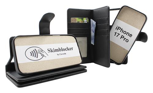 Skimblocker iPhone 17 Pro XL Magnet Plånboksfodral