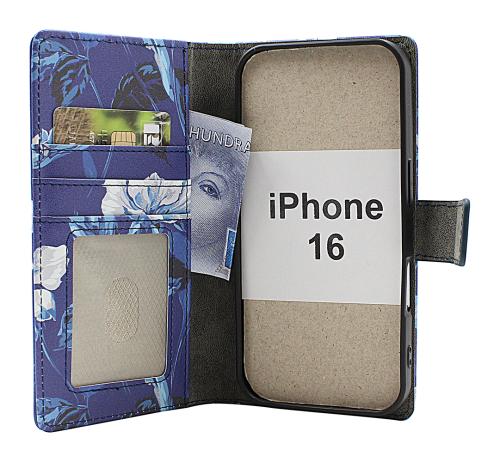 Skimblocker iPhone 16 Plånboksfodral Design