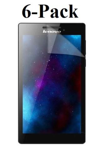 6-Pack Skärmskydd Lenovo TAB 2 A10-70 A10-70F A10-30 (ZA00 / ZA0C)