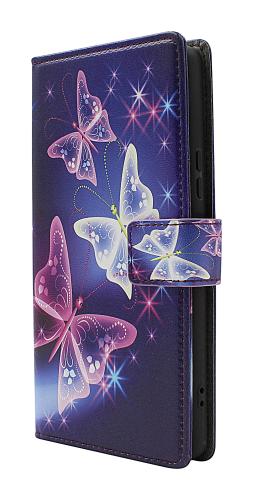 Skimblocker Samsung Galaxy S21 FE 5G Magnet Plånboksfodral Design