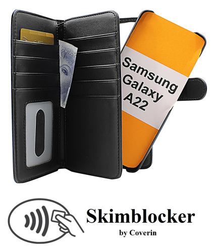 CoverinSkimblocker XL Magnet Fodral Samsung Galaxy A22 (SM-A225F/DS)