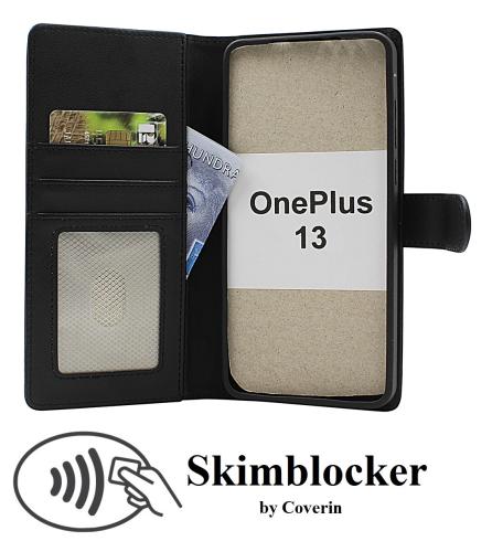 Skimblocker OnePlus 13 Magnet Plånboksfodral