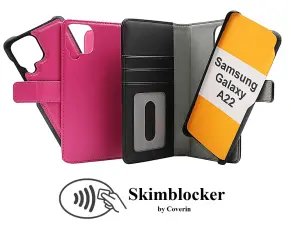 Skimblocker Magnet Fodral Samsung Galaxy A22 (SM-A225F/DS)