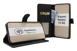 Skimblocker Xiaomi Redmi 15 5G Pl&aring;nboksfodral