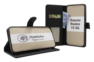 Skimblocker Xiaomi Redmi 15 5G Pl&aring;nboksfodral