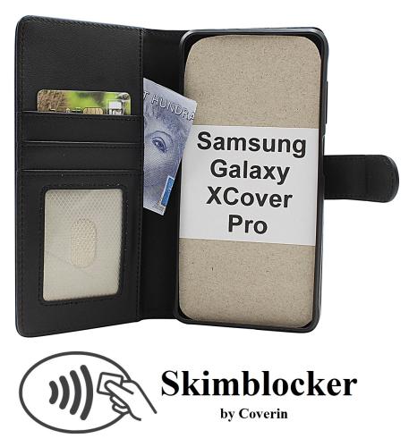 CoverinSkimblocker Samsung Galaxy XCover Pro (G715F/DS) Magnet Plånboksfodral