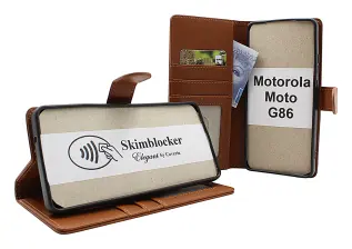 Skimblocker Motorola Moto G86 / G86 Power Pl&aring;nboksfodral